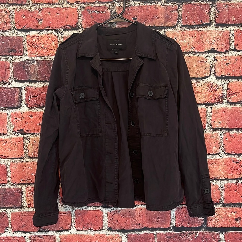 Lucky Brand Button-Up Long Sleeve